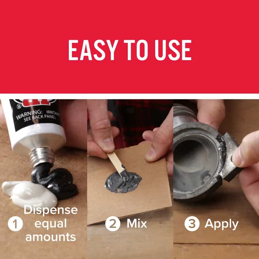 J-B Weld KwikWeld Two-Component Epoxy Adhesive 284g 8271 - J-B WELD - 8271 image 4