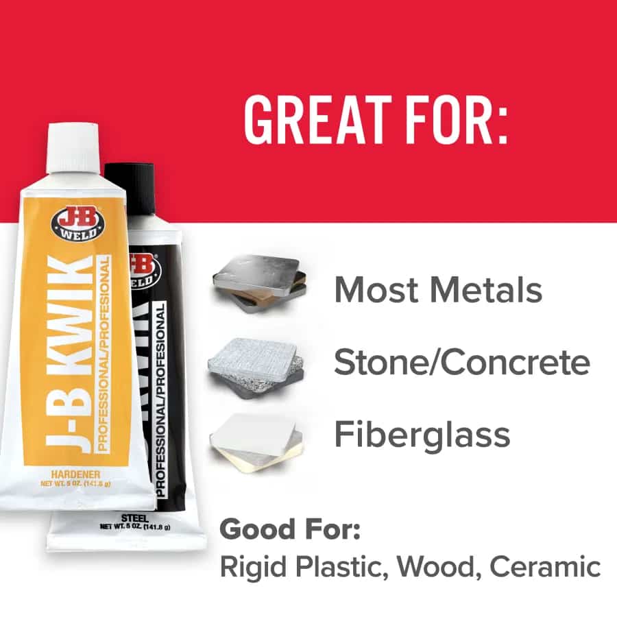 J-B Weld KwikWeld Two-Component Epoxy Adhesive 284g 8271 - J-B WELD - 8271 image 5