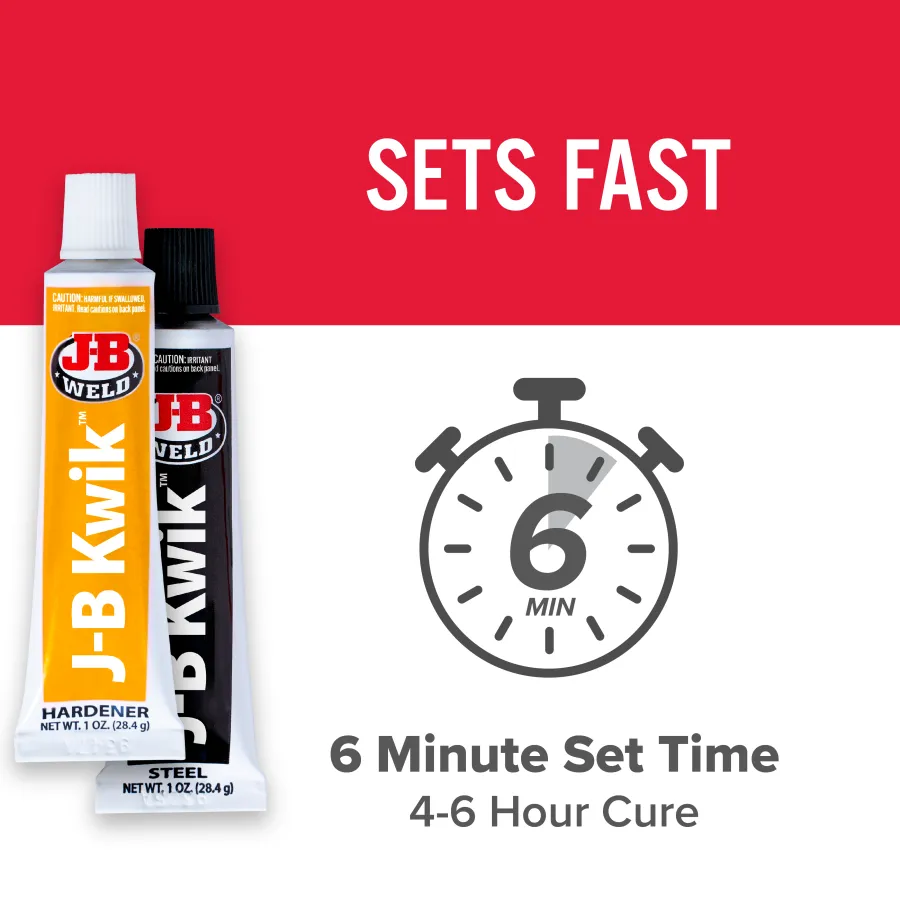 J-B Weld KwikWeld Two-Component Epoxy Adhesive 57g 8276 - J-B WELD - 8276 image 6